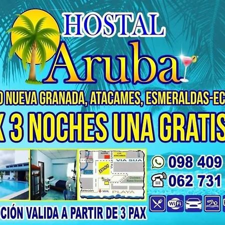 Hostal Aruba Atacames Zewnętrze zdjęcie