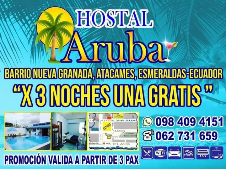 Hostal Aruba Atacames Zewnętrze zdjęcie